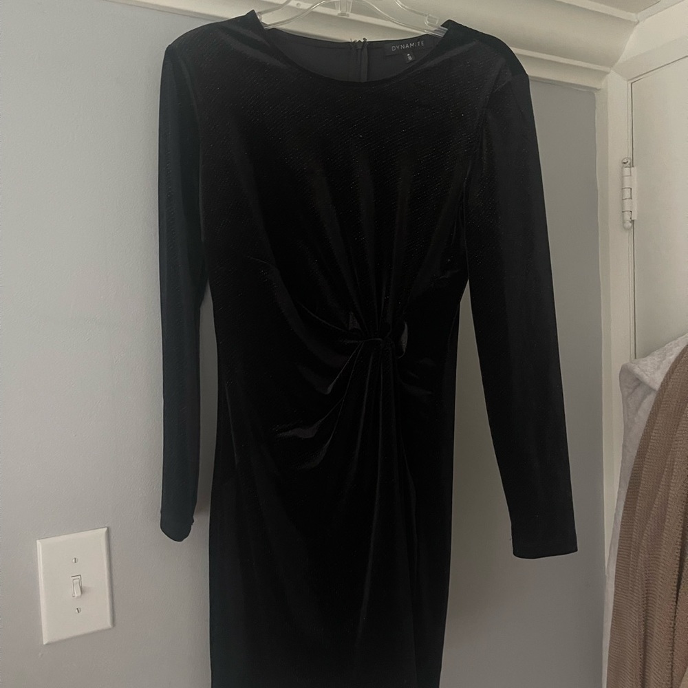 Dynamite velvet dress